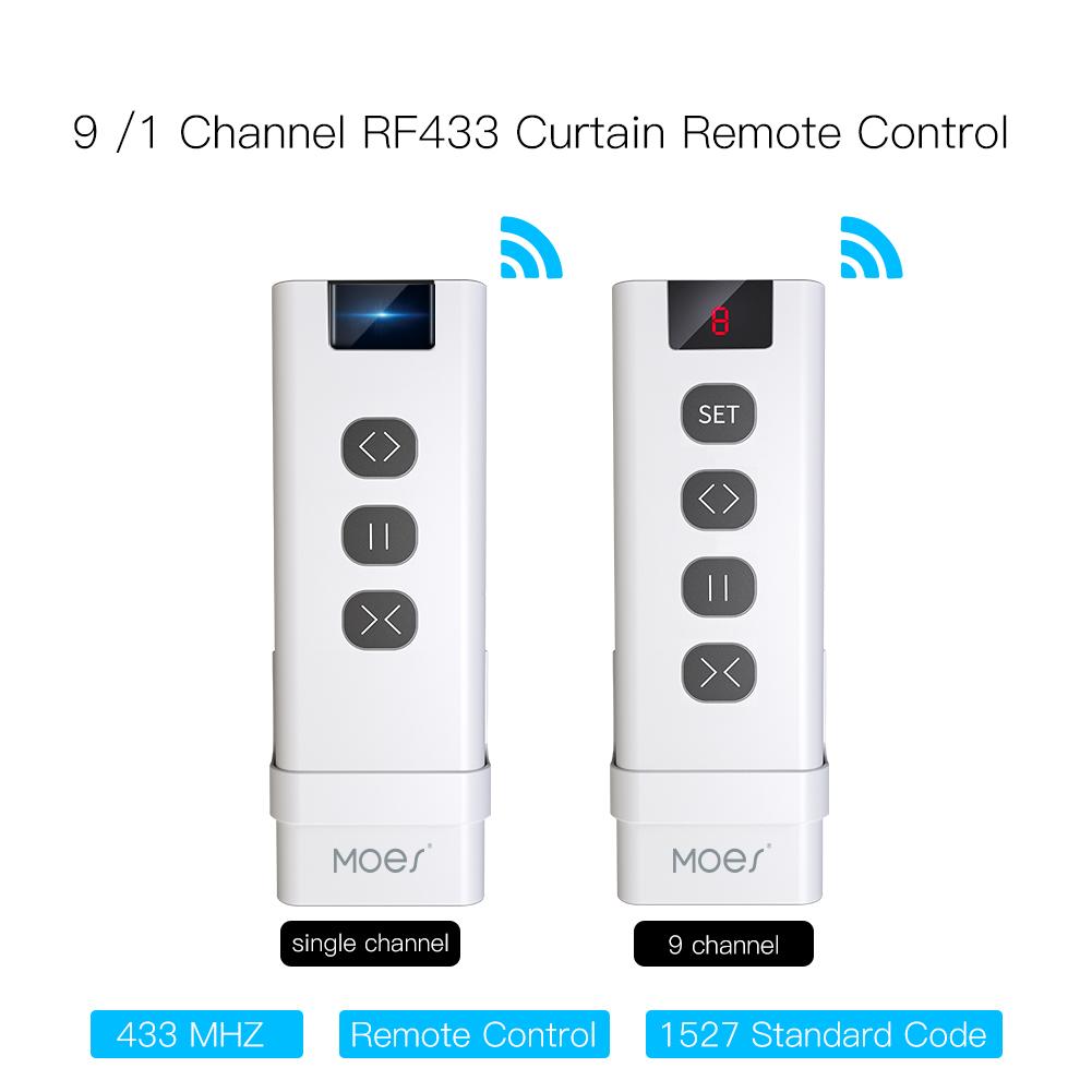 Smart RF433 Transmitter Remote for Curtain