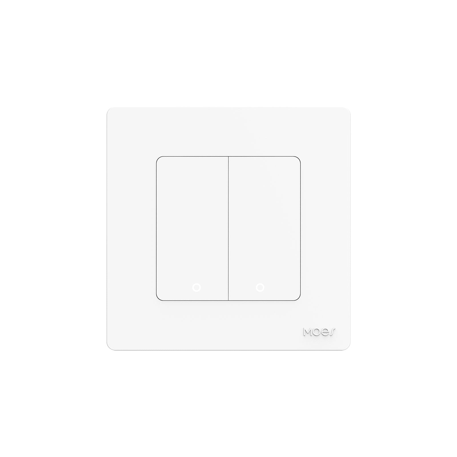 MOES 2nd Star Ring Smart ZigBee3.0 Push Button Light Switch Embedded Touch Switch & 2-4Gang Panel EU