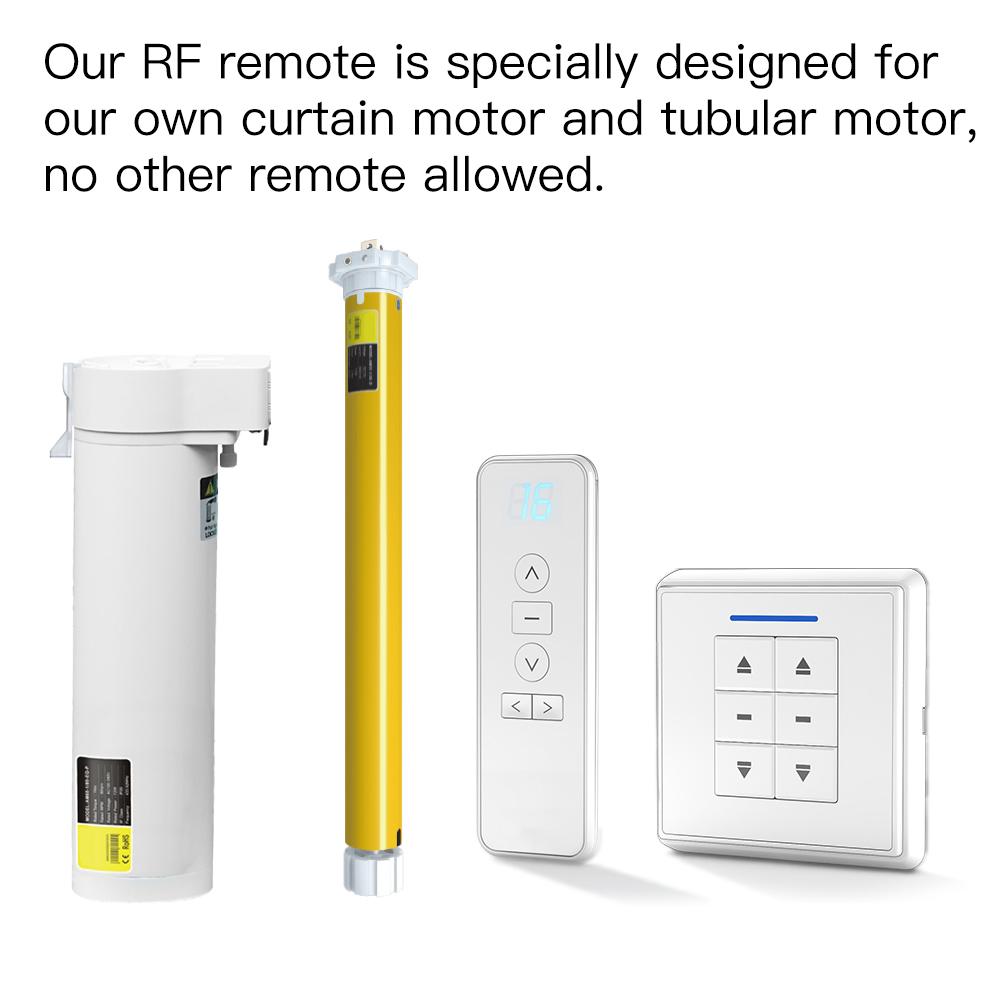 RF433 Remote Emitter For Controlling WiFi /ZigBee Curtain Motor