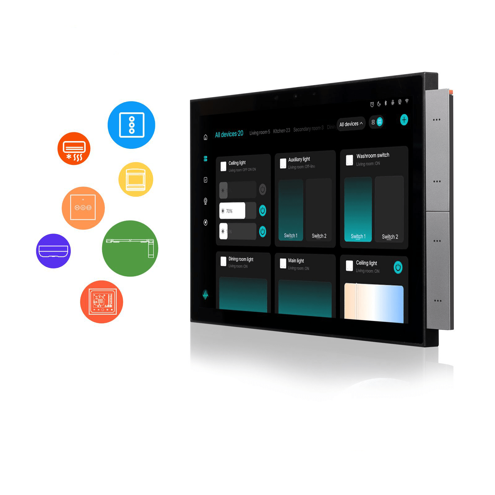 Tuya 10.1-Inch Smart Control Panel Max with Ble/Zigbee Gateway