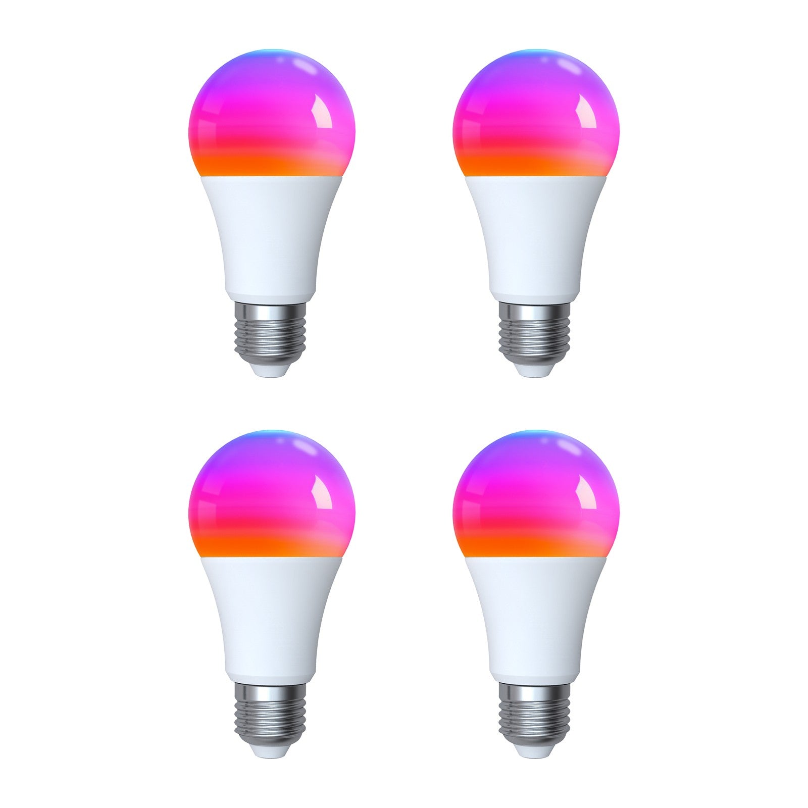 Tuya Matter WiFi Smart LED E27 Dimmable Light Bulbs RGB 2700K-6500K W+C