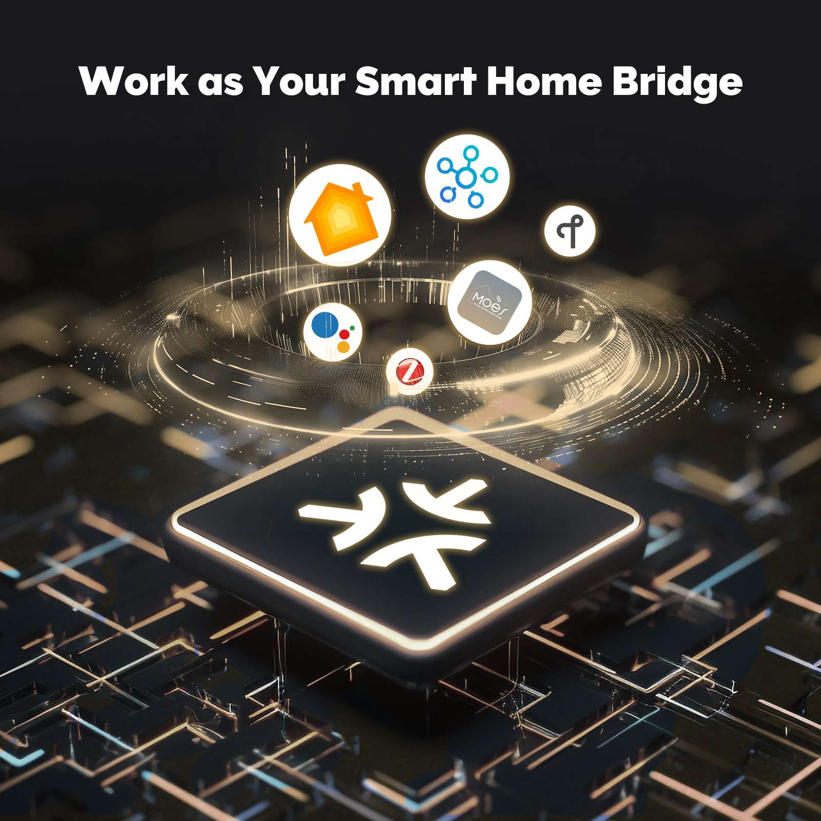 Tuya Zigbee Matter Thread Gateway Smart Home Bridge Matter Hub