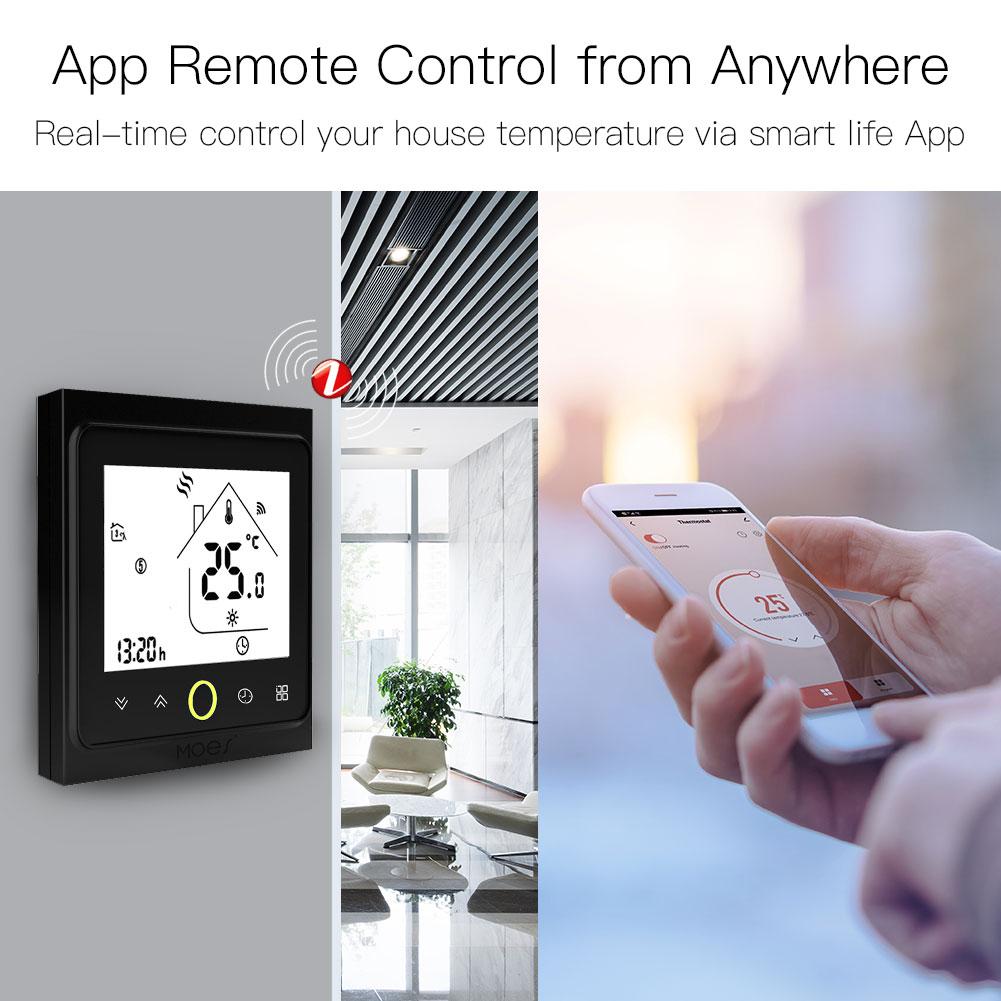 ZigBee Smart Thermostat Programmable Temperature Controller for Water Floor Heating