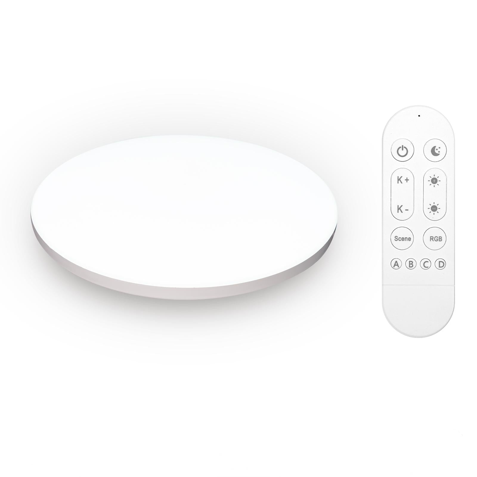 WiFi Smart Ceiling Light Bluetooth With Beacon Remote Control RGB Dimmable Lighting