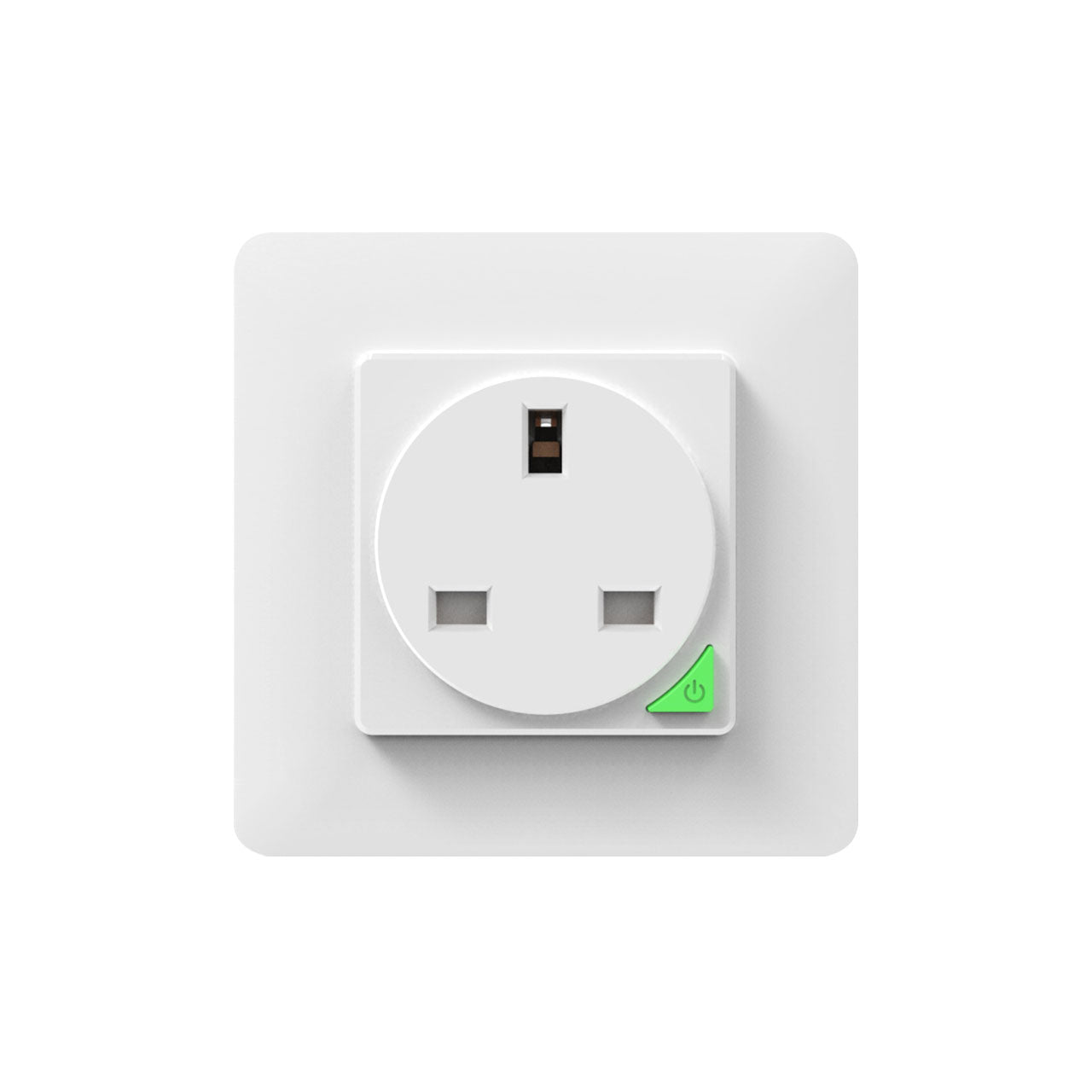 WiFi Smart Light Wall Switch Socket Outlet Push Button UK Version