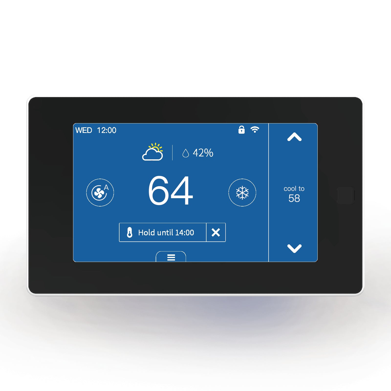 WiFi Smart Home Thermostat Programmable Touchscreen 7 Day/4 Periods Timer with Zone Remote Sensor, C-wire Required 24VAC