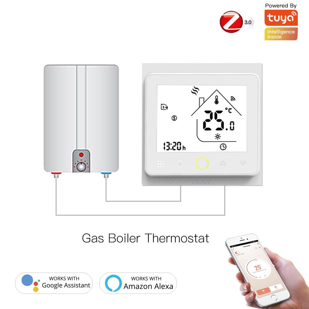 ZigBee Smart Thermostat Programmable Temperature Controller for Water Floor Heating